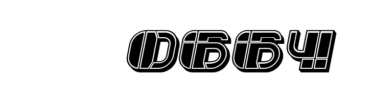 Large Filled Italic  Скачать бесплатные шрифты