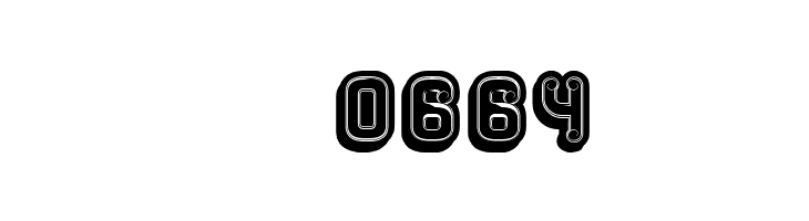 Rockefeller 3D Fancy Flat Regular  Скачать бесплатные шрифты