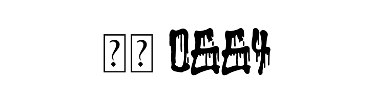 Bad Things  Скачать бесплатные шрифты