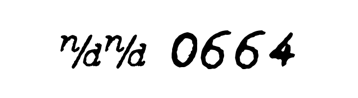 ITALIC TYPEWRITER  Скачать бесплатные шрифты