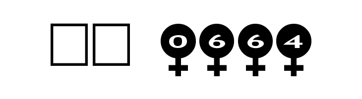 AlphaShapes female  Скачать бесплатные шрифты