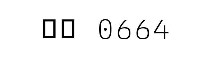 ParadroidMono Light  Скачать бесплатные шрифты