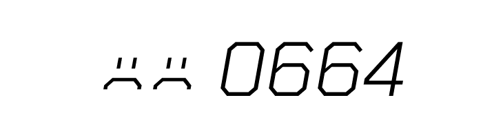 Tomorrow Light Italic  Скачать бесплатные шрифты