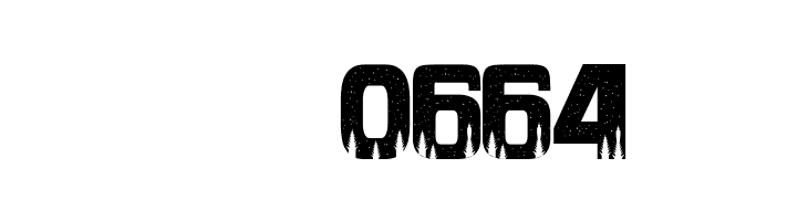 PINE JUNGLE NIGHT Regular  Скачать бесплатные шрифты