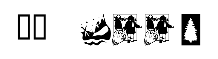 KR Christmas 2001  Скачать бесплатные шрифты