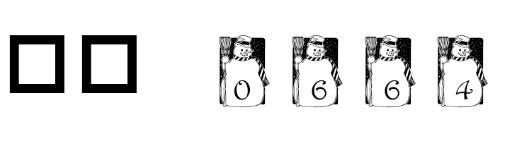 pf_snowman1  Скачать бесплатные шрифты