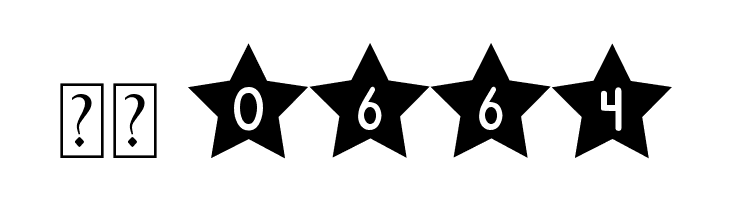 DJB Shape Up Stars  Скачать бесплатные шрифты