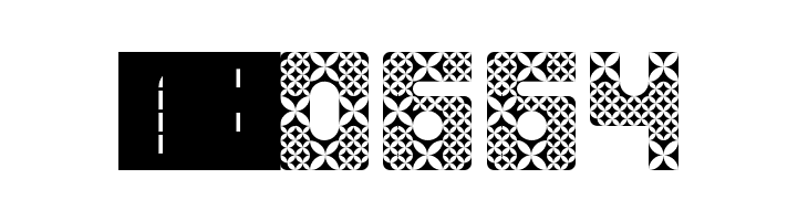 Kawung Textile Regular  Скачать бесплатные шрифты