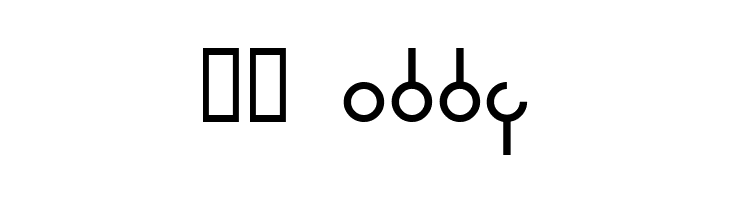 Mod Circle S  Скачать бесплатные шрифты