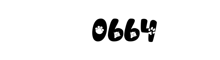 AnimalPaws  Скачать бесплатные шрифты