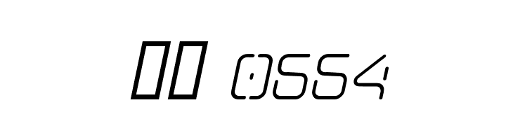 Aunchanted Oblique  Скачать бесплатные шрифты