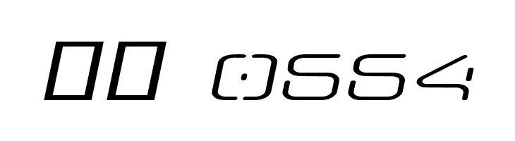 Aunchanted Expanded Oblique  Скачать бесплатные шрифты