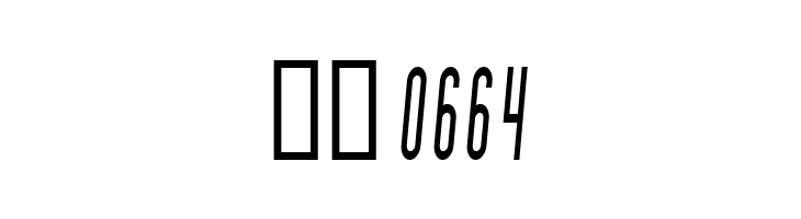 SF Movie Poster Condensed Italic  Скачать бесплатные шрифты