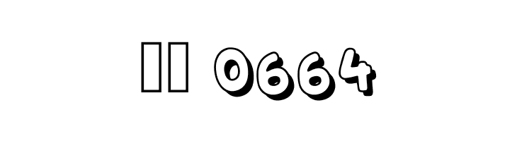 Bubblee Kids Shadow Ran Regular  Скачать бесплатные шрифты