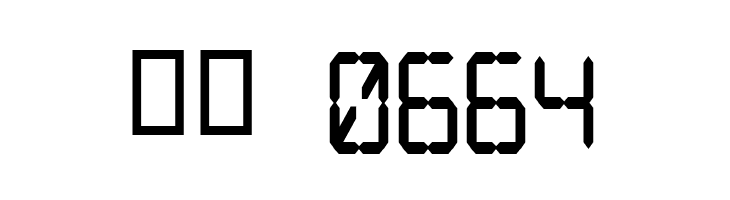 Digital dream Fat Narrow  Скачать бесплатные шрифты