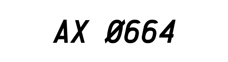 Anka/Coder Condensed Bold Italic  Скачать бесплатные шрифты