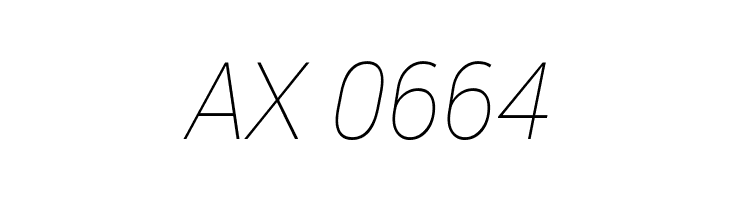 Franko Thin Italic  Скачать бесплатные шрифты