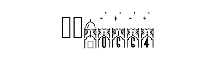 UKIJ Imaret  Скачать бесплатные шрифты