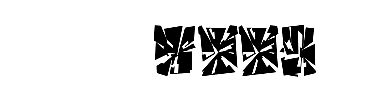 Destroya Bold  Скачать бесплатные шрифты