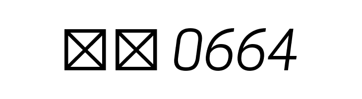 Tanohe Sans Italic  Скачать бесплатные шрифты