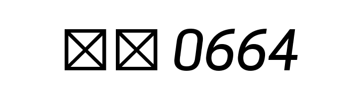 Tanohe Sans Medium Italic  Скачать бесплатные шрифты