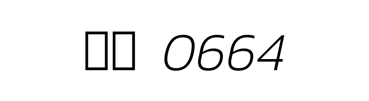 Dizhitl ExtraLight Italic  Скачать бесплатные шрифты