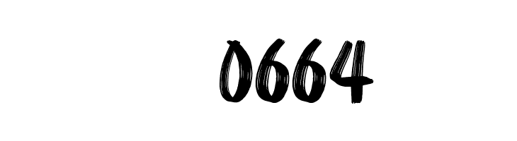 BRUSHMOSH! Demo  Скачать бесплатные шрифты