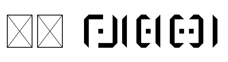 BOTW Hylian Regular  Скачать бесплатные шрифты