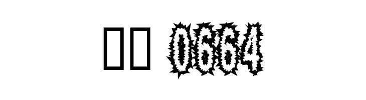 ShockThick  Скачать бесплатные шрифты