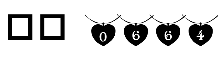 101! Heart StringZ  Скачать бесплатные шрифты