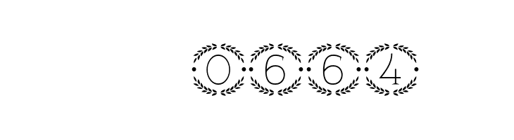 Cruncho Monogram  Скачать бесплатные шрифты