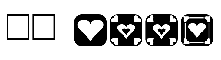 Heart Things 2  Скачать бесплатные шрифты