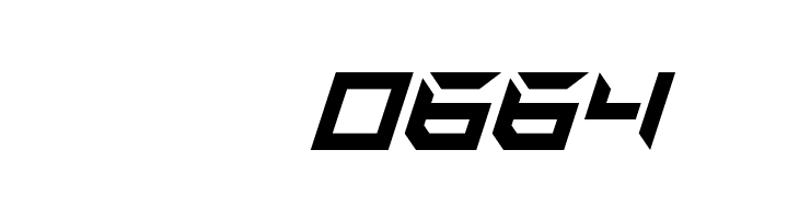 Zero Prime Super-Italic  Скачать бесплатные шрифты