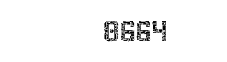 Broken Cyborg Pro Regular  Скачать бесплатные шрифты