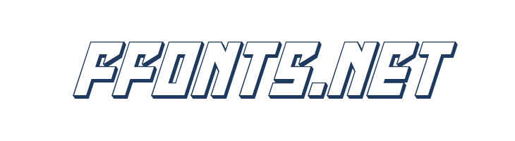 Emerald Beacon 3D Italic font — Lorem ipsum body text preview