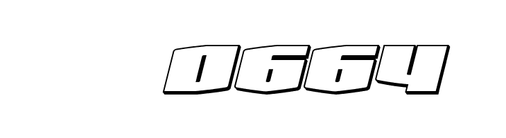 Alpha Century 3D Italic  Скачать бесплатные шрифты