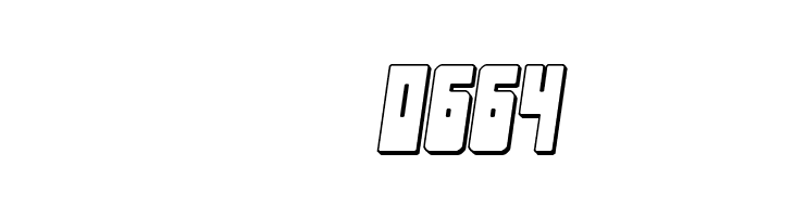 Elastic Lad 3D Expanded Italic  Скачать бесплатные шрифты