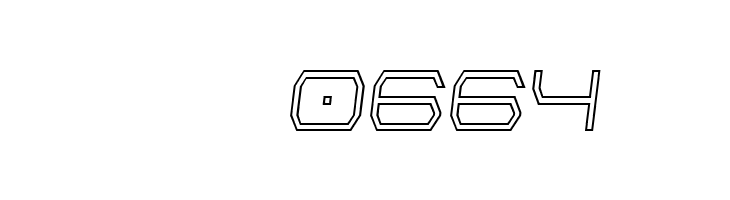 Bretton Outline Semi-Italic  Скачать бесплатные шрифты