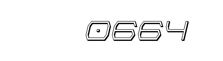 Bretton 3D Italic  Скачать бесплатные шрифты