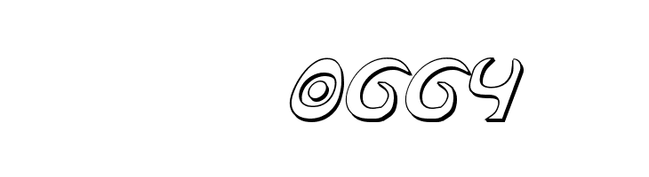 Oubliette 3D Italic  Скачать бесплатные шрифты