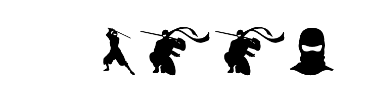 Barrel of Ninjas  Скачать бесплатные шрифты
