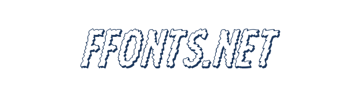 Ampire 3D Italic font — Lorem ipsum body text preview