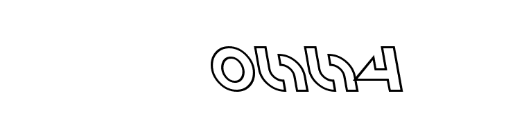 SF Solar Sailer Outline Italic  Скачать бесплатные шрифты