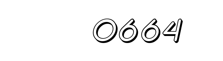 SF Orson Casual Shaded Oblique  Скачать бесплатные шрифты