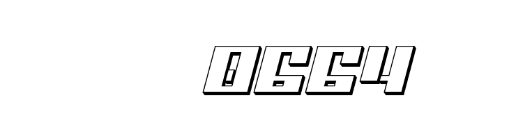 American Grain 3D Italic  Скачать бесплатные шрифты