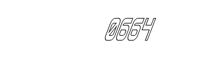 Blizzard Shaft Outline SuperIt  Скачать бесплатные шрифты