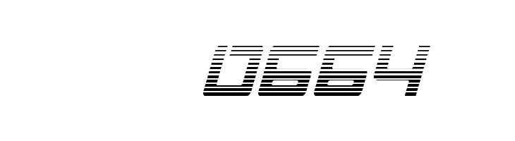 Early Warning Gradient Italic  Скачать бесплатные шрифты