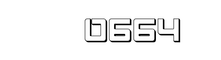 Early Warning 3D  Скачать бесплатные шрифты