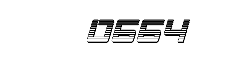 Early Warning Chrome Italic  Скачать бесплатные шрифты