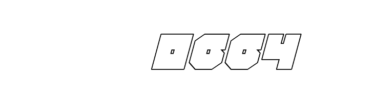 Turtle Mode Outline Italic  Скачать бесплатные шрифты